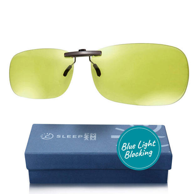Metal Clip On Style Blue Light Glasses