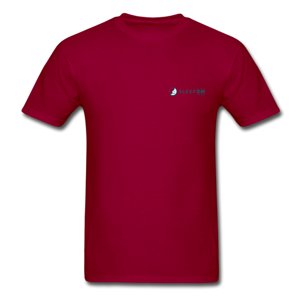 Men's Official Sleep ZM T-Shirt - dark red