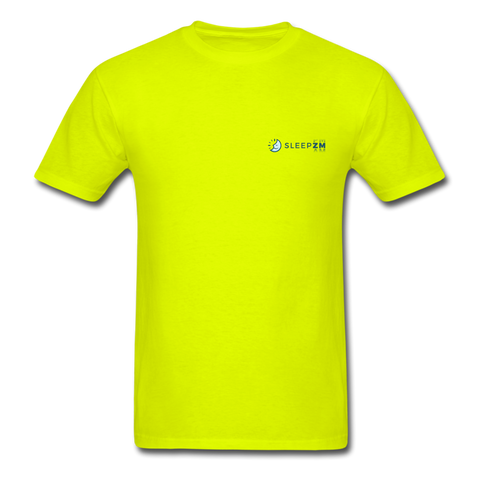 Men's Official Sleep ZM T-Shirt - safety green
